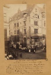Lille Le Coin d’or Maison du XVIIème siècle, rue de Paris, angle de la rue du Dragon | 